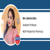 RKDF Polytechnic Pharmacy, Assistant Professor: Mrs. Seema Sahu Interview